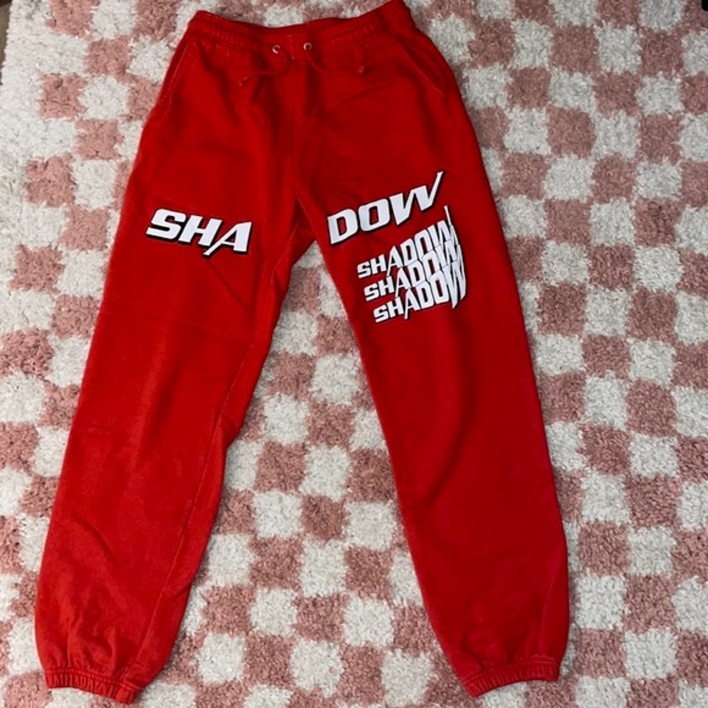 Red Shadow Hill Sweatpants Size
